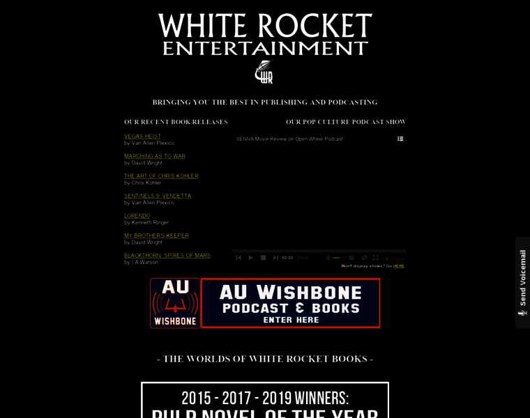Whiterocketbooks.com thumbnail