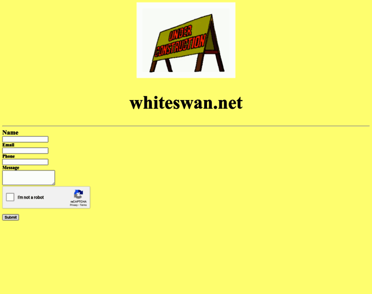 Whiteswan.net thumbnail