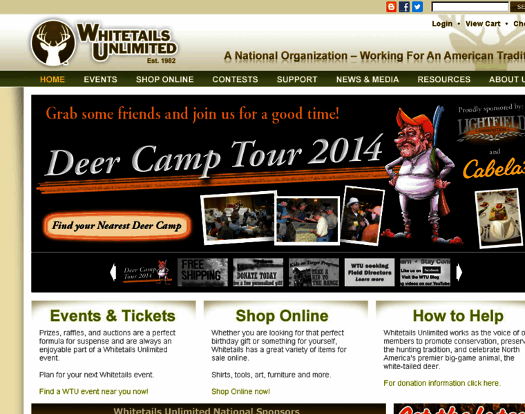 Whitetailsunlimited.com thumbnail
