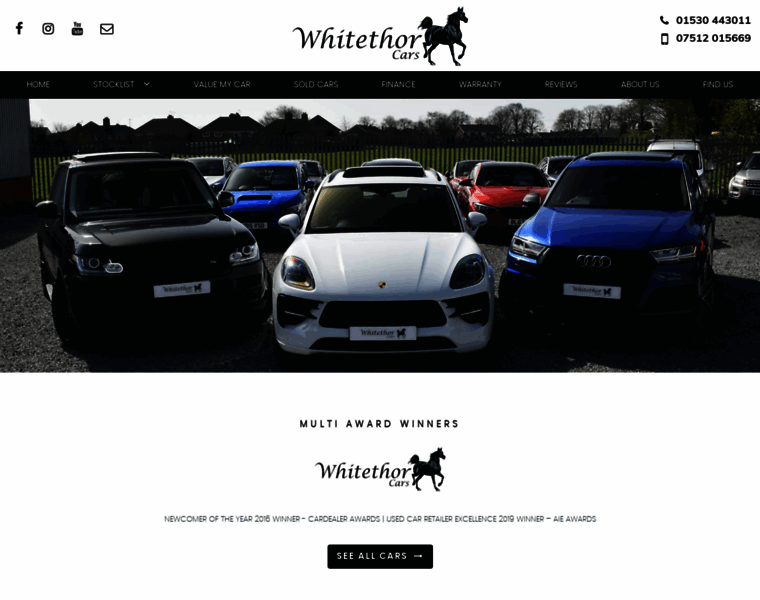Whitethorcars.co.uk thumbnail