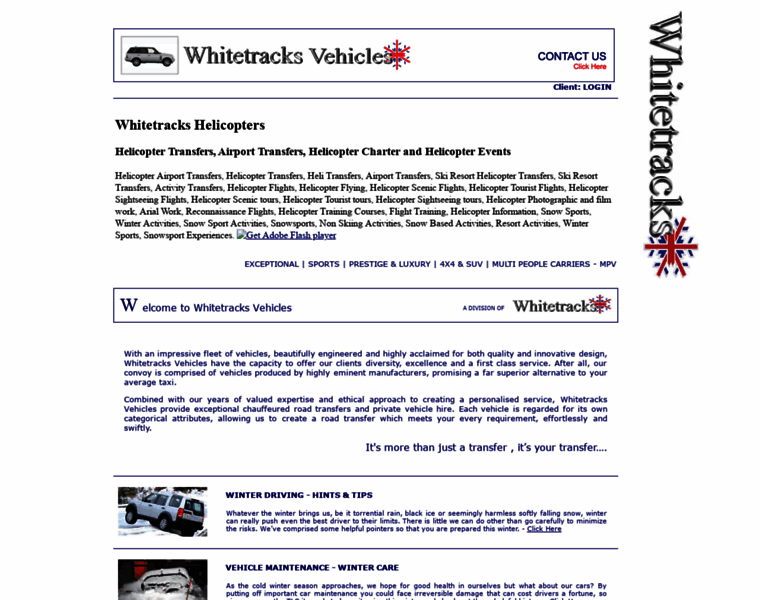 Whitetracks-vehicles.co.uk thumbnail