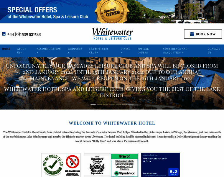 Whitewater-hotel.co.uk thumbnail