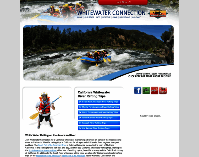 Whitewaterconnection.com thumbnail