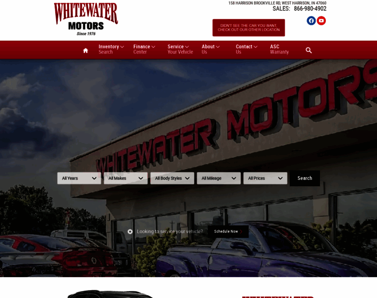 Whitewatermotors.com thumbnail