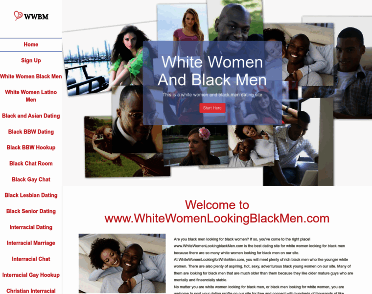 Whitewomenlookingblackmen.com thumbnail