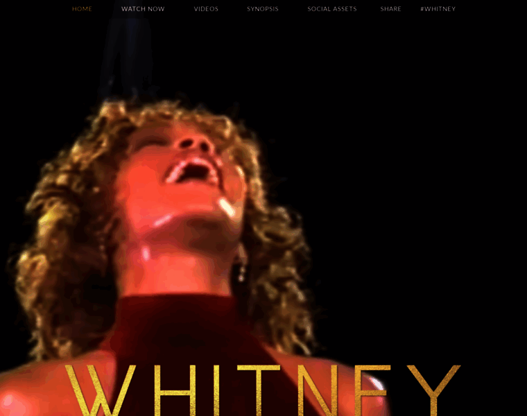 Whitneythefilm.com thumbnail