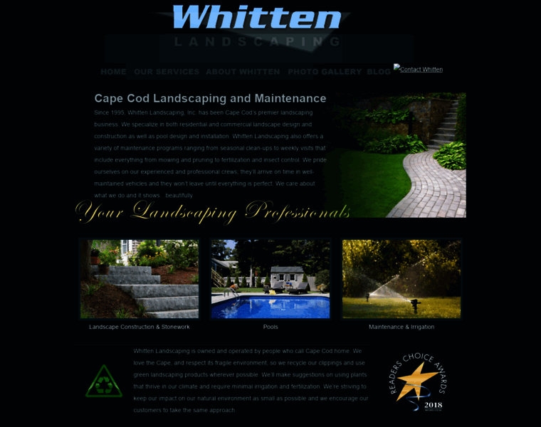 Whittenlandscaping.com thumbnail