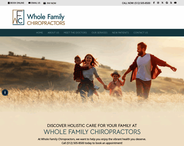 Wholefamilychiropractors.com thumbnail