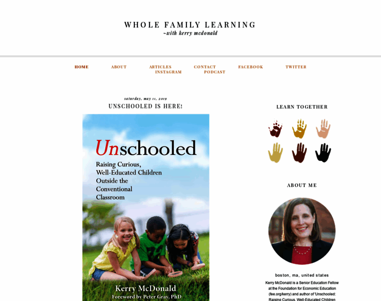 Wholefamilylearning.com thumbnail