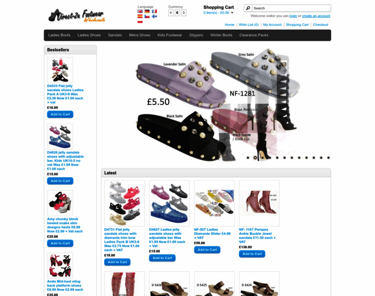 Wholesale-footwear.co.uk thumbnail