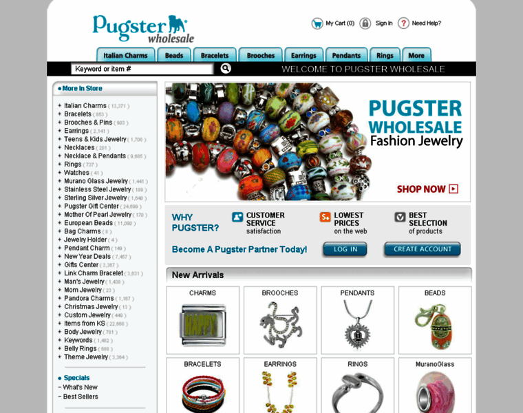 Wholesale.pugster.com thumbnail