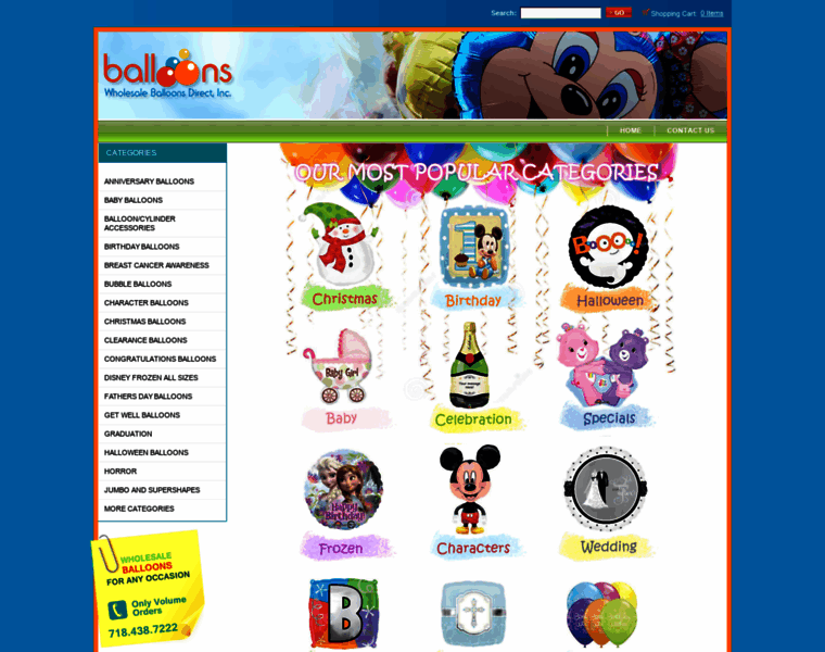 Wholesaleballoonsdirect.com thumbnail