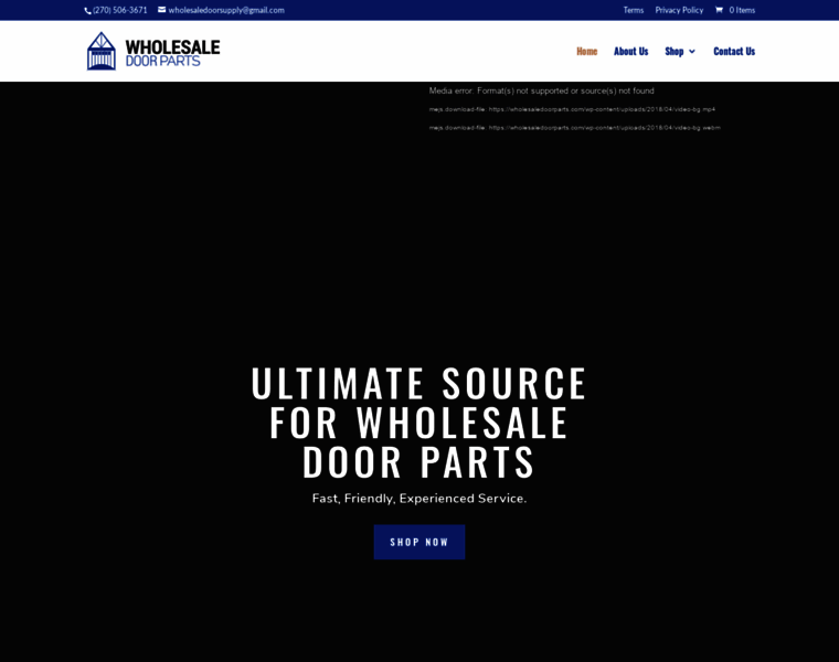 Wholesaledoorparts.com thumbnail