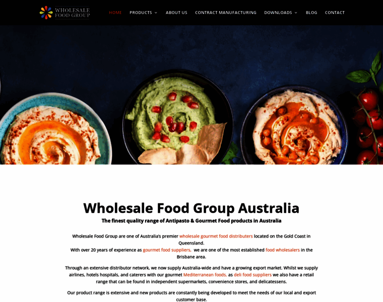 Wholesalefoodgroup.com.au thumbnail