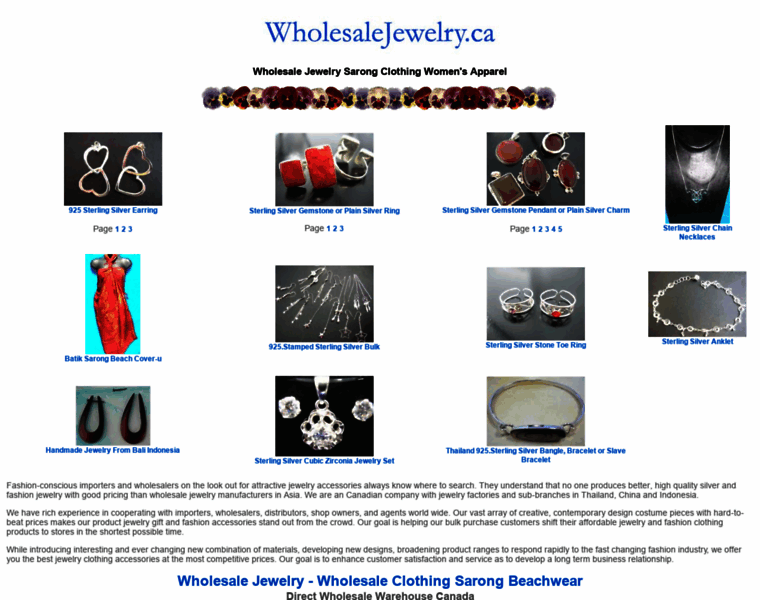 Wholesalejewelry.ca thumbnail