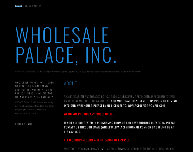 Wholesalepalaceinc.com thumbnail