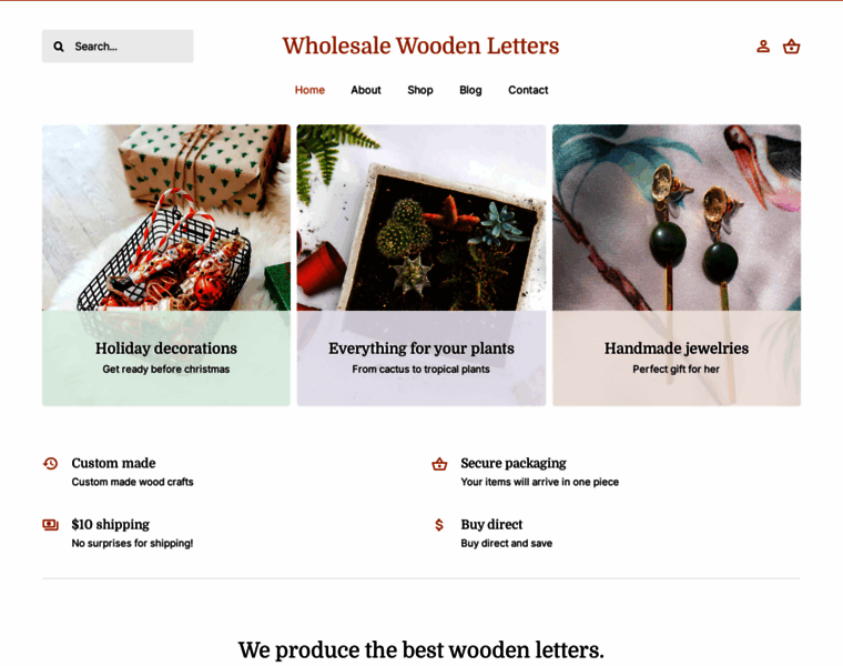 Wholesalewoodenletters.com thumbnail Wholesalewoodenletters.com thumbnail