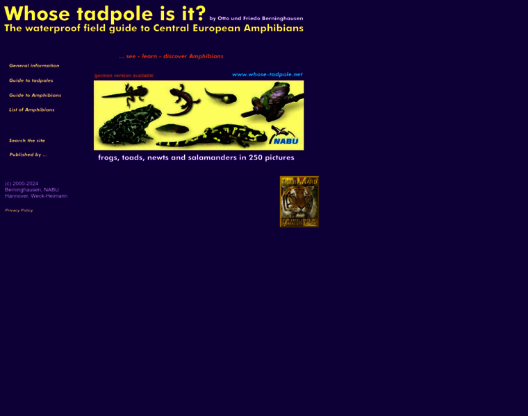 Whose-tadpole.de thumbnail