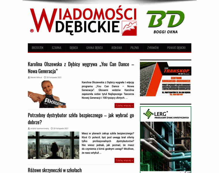 Wiadomoscidebickie.pl thumbnail