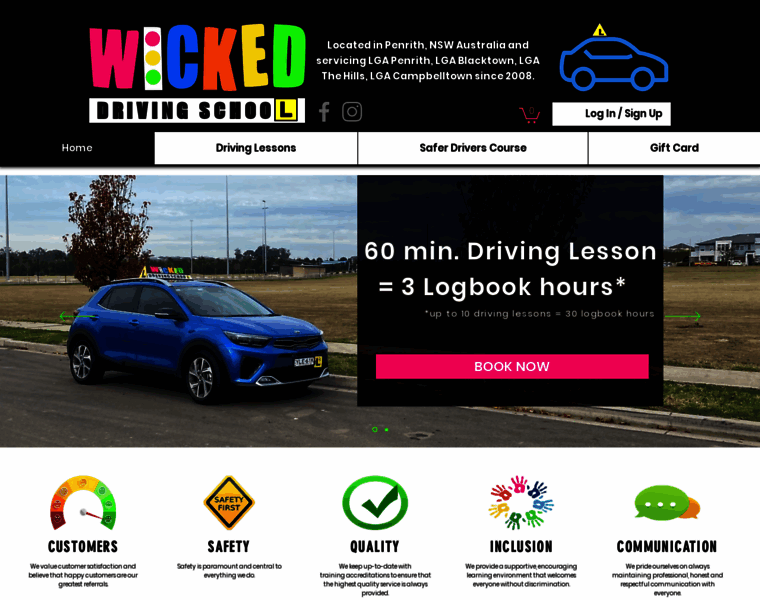 Wicked-driving.com.au thumbnail
