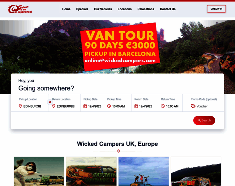 Wickedcampers.co.uk thumbnail