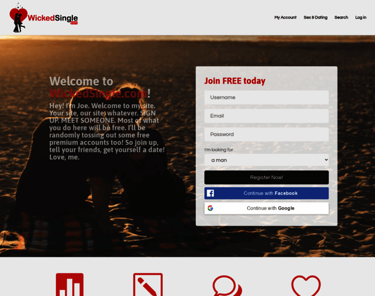 Wickedsingle.com thumbnail