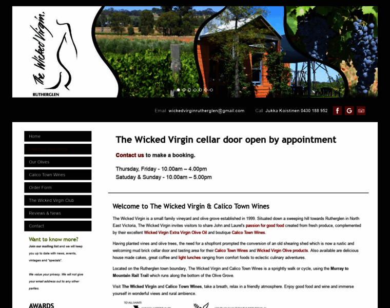 Wickedvirginrutherglen.com.au thumbnail