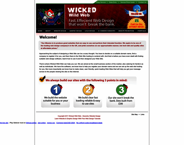 Wickedwildweb.co.uk thumbnail