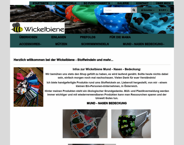 Wickelbiene.at thumbnail