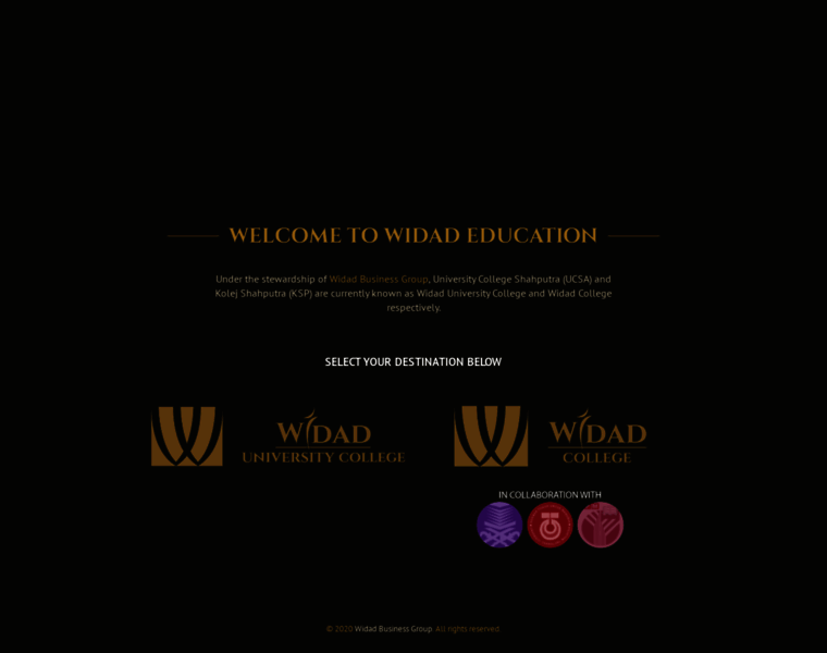 Widad.edu.my thumbnail