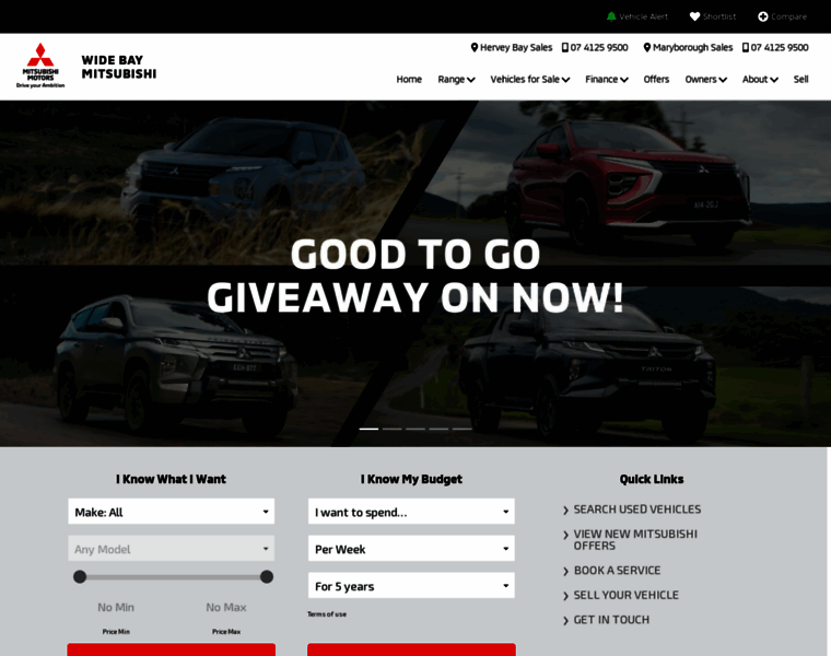 Widebaymitsubishi.com.au thumbnail