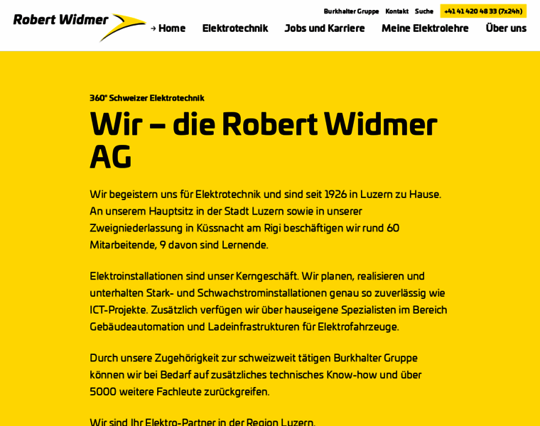Widmer-elektro.ch thumbnail
