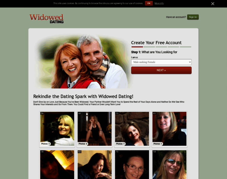 Widoweddating.com thumbnail