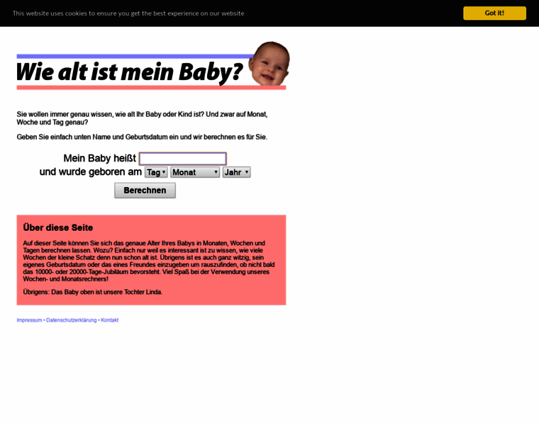 Wiealtistmeinbaby.info thumbnail