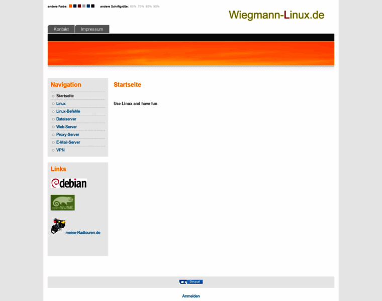 Wiegmann-linux.de thumbnail