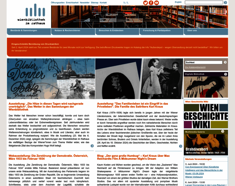 Wienbibliothek.at thumbnail