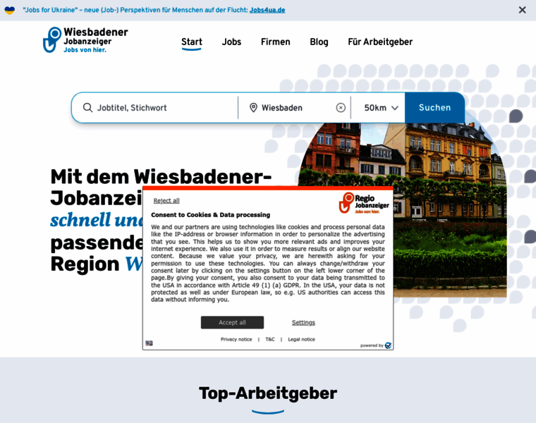 Wiesbadener-jobanzeiger.de thumbnail