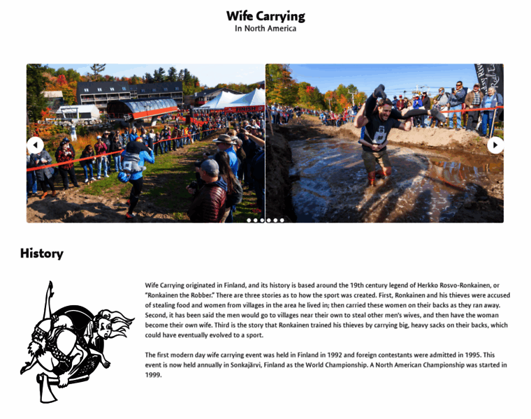 Wife-carrying.org thumbnail