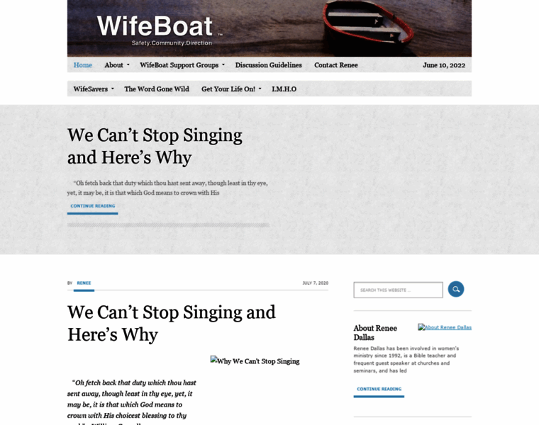 Wifeboat.com thumbnail