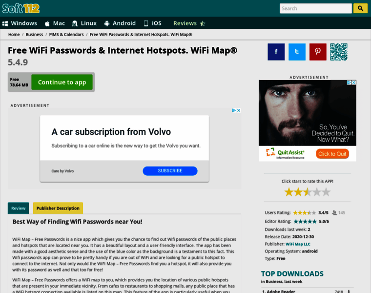 Wifi-map-pro-passwords.soft112.com thumbnail