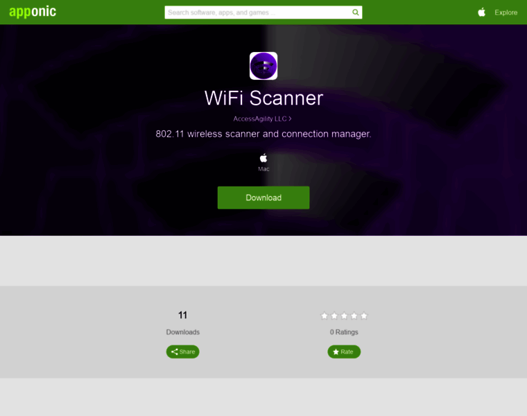 Wifi-scanner.apponic.com thumbnail