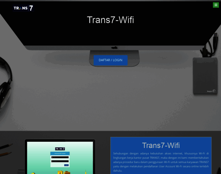 Wifi.trans7.co.id thumbnail