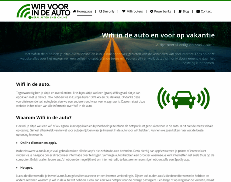 Wifivoorauto.nl thumbnail