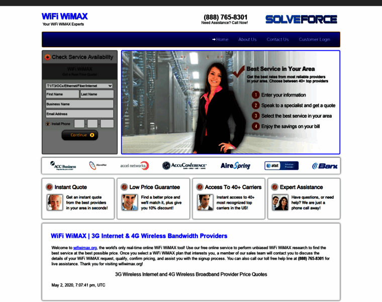 Wifiwimax.org thumbnail