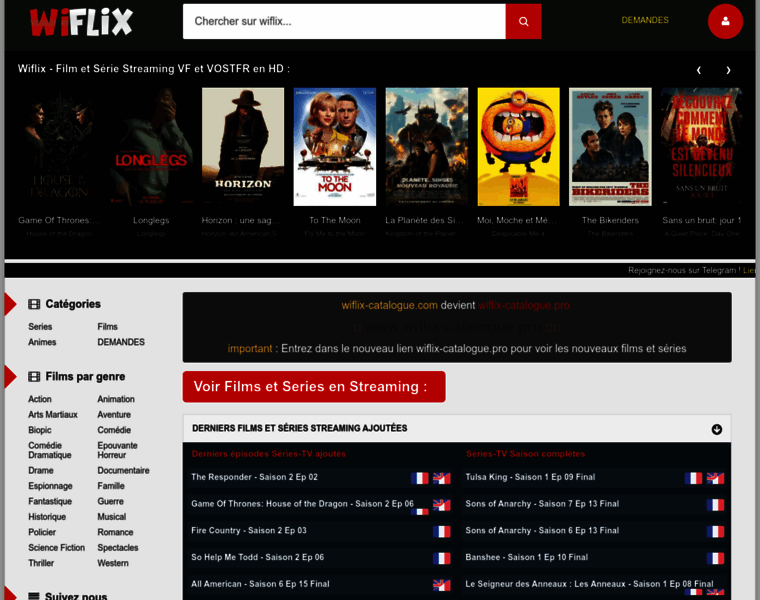 Wiflix-catalogue.pro thumbnail