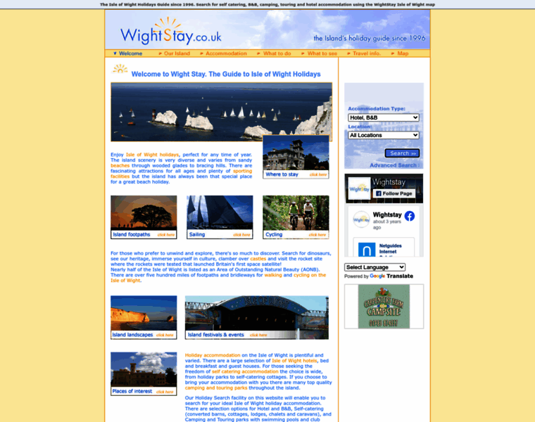 Wightstay.co.uk thumbnail