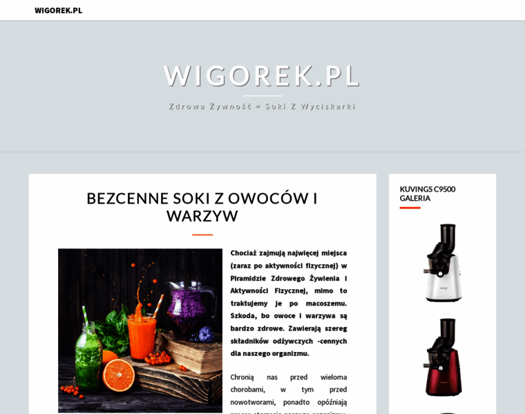 Wigorek.pl thumbnail
