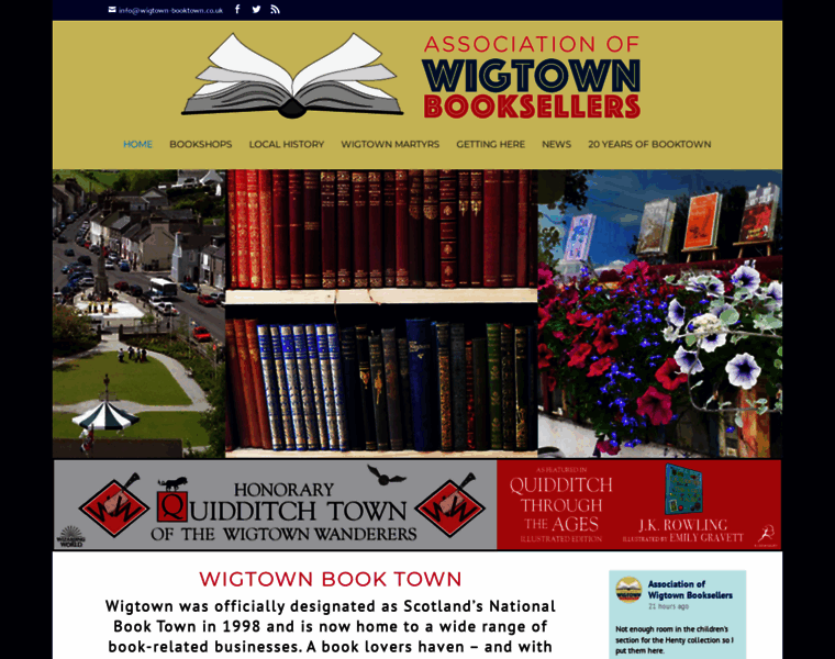Wigtown-booktown.co.uk thumbnail