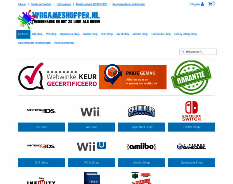 Wiigameshopper.nl thumbnail