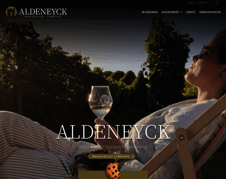 Wijndomein-aldeneyck.be thumbnail